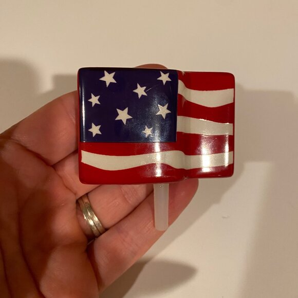 Nora Fleming Mini American Flag Patriotic Charm‎ for Platter - Picture 3 of 4